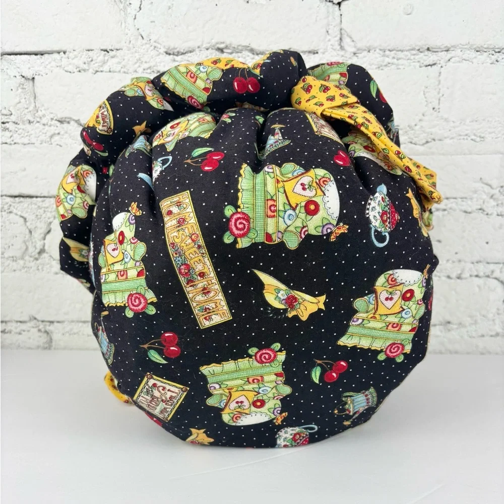 Vintage Y2K Mary Engelbreit Home Sweet Home Fabric Basket